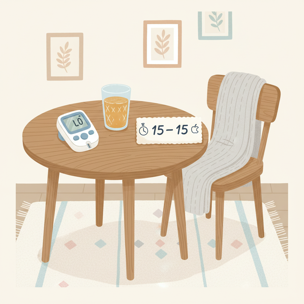 혈당 관리를 위한 의자 근력운동