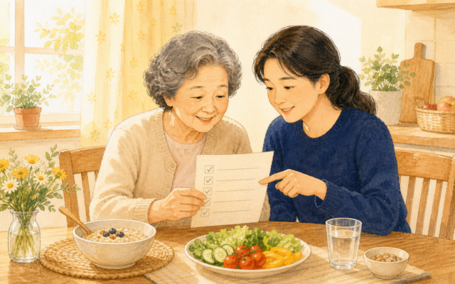 부모님 변비, 약 늘리기 전에 식탁에 더할 음식 체크리스트